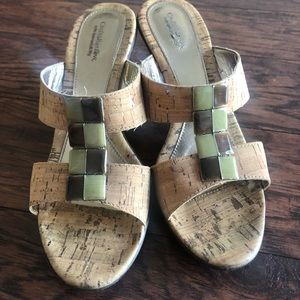 Croft and Barrow slide heels